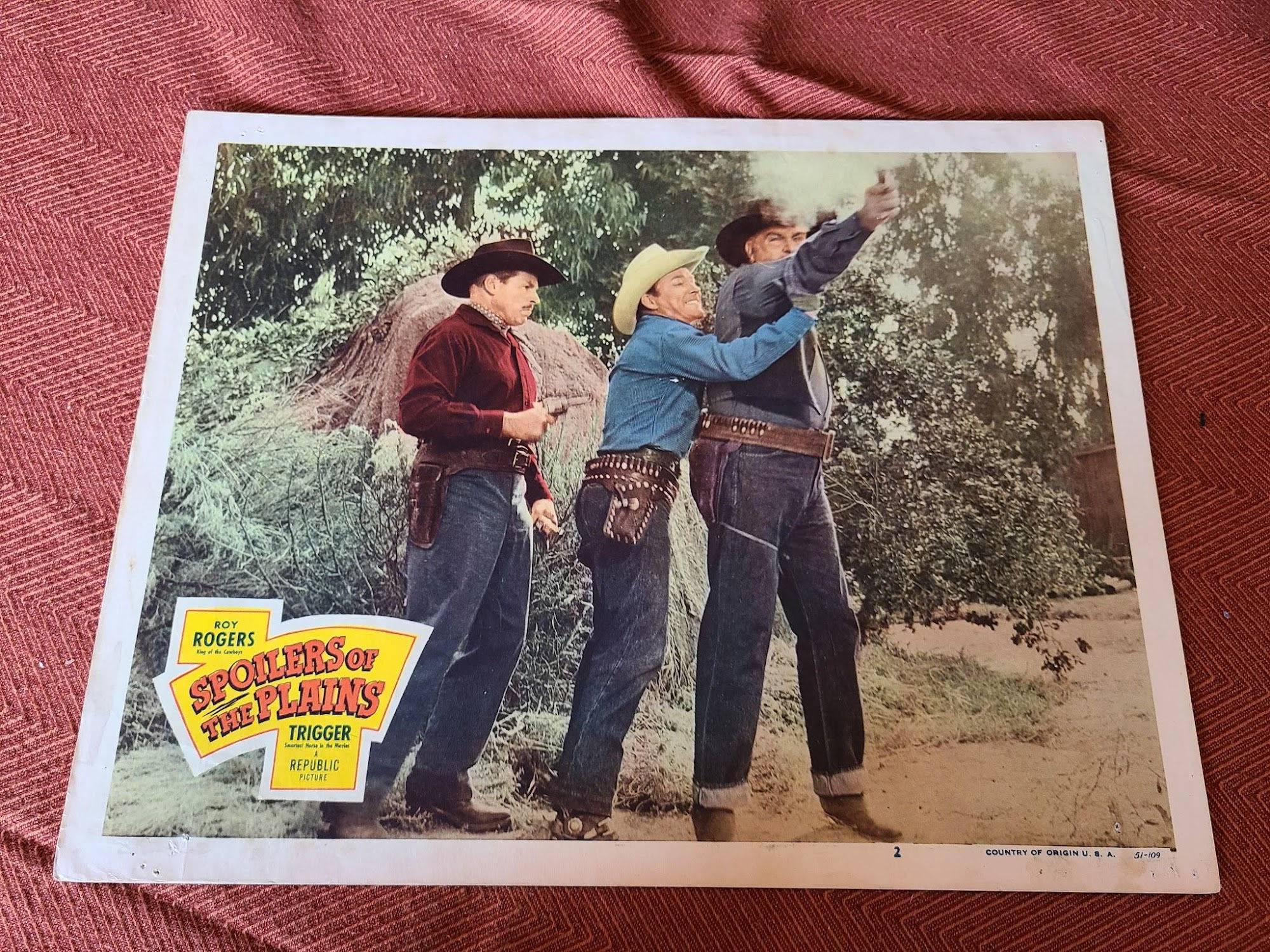 Spoilers Of The Plains 1951 Western Lobby Cards