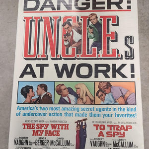 Spy With My Face/ To Trap A Spy 1966 1 Sheets/US