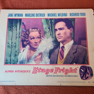 Stage Fright 1950 General Lobby Cards