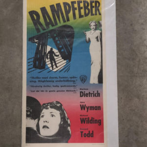 Stage Fright 1950 Swedish Slope