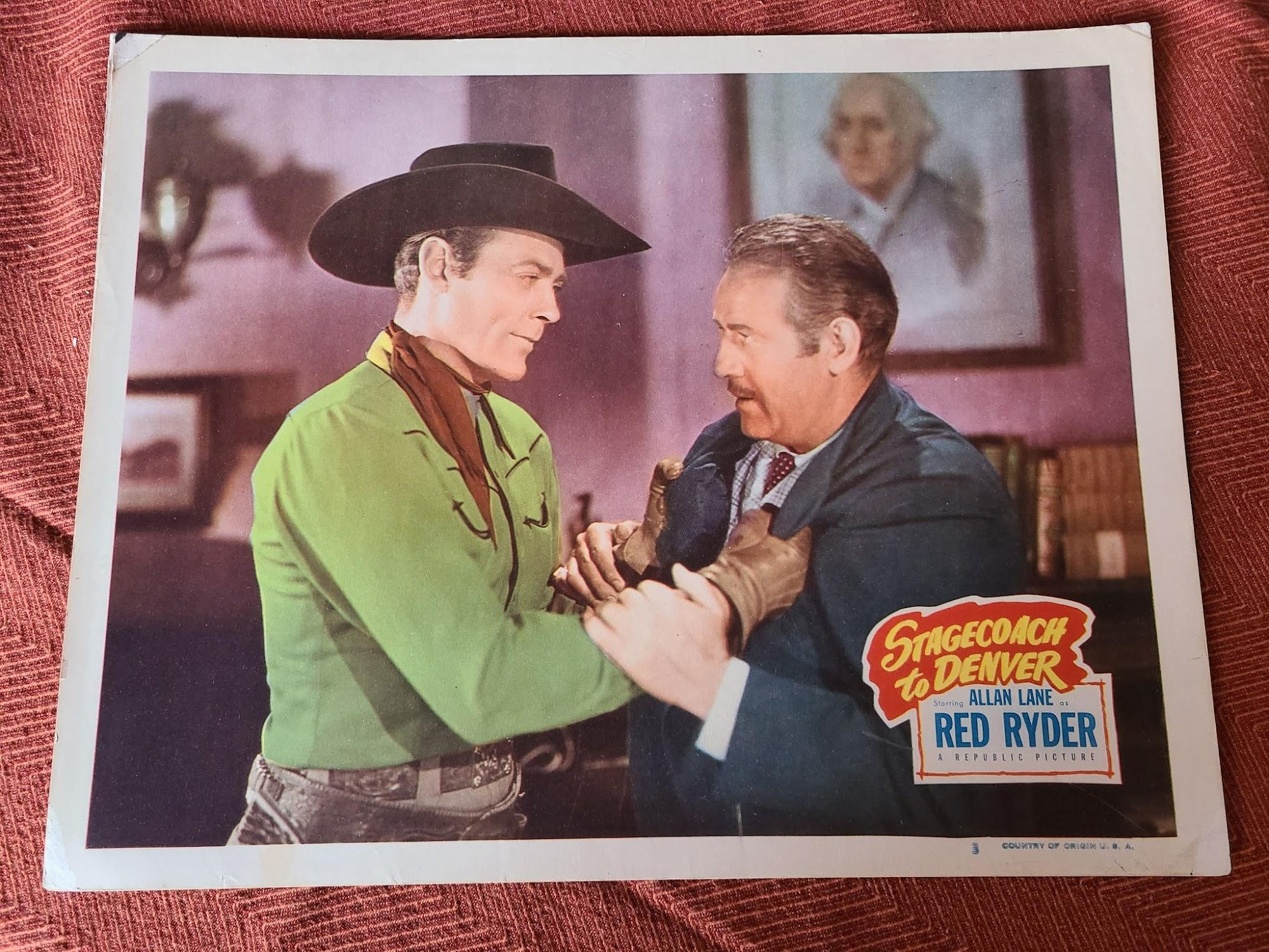 Stagecoach To Denver 1946 Western Lobby Cards