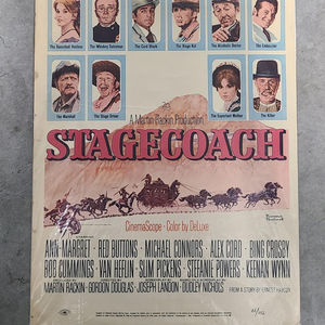 Stagecoach 1966 Window Cards