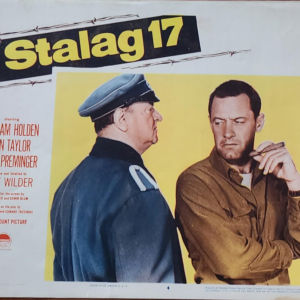 Stalag 17 1953 Military/Aviation Lobby Cards