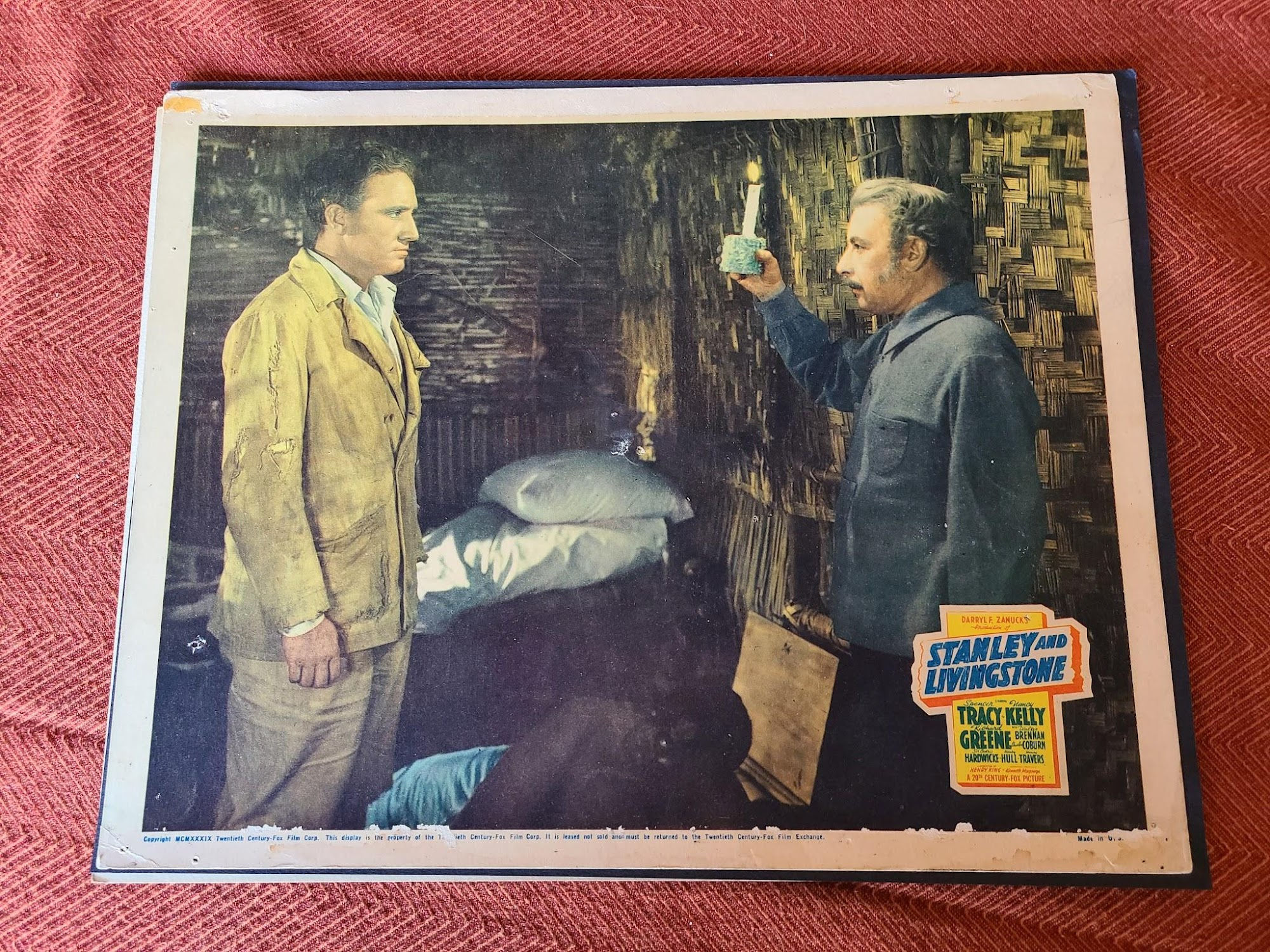 Stanley And Livingstone 1939 General Lobby Cards