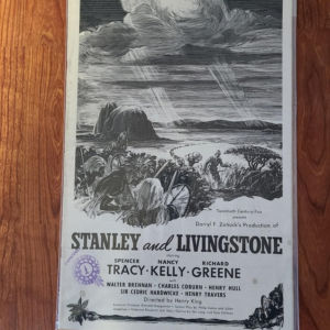 Stanley And Livingstone 1939 Press Books
