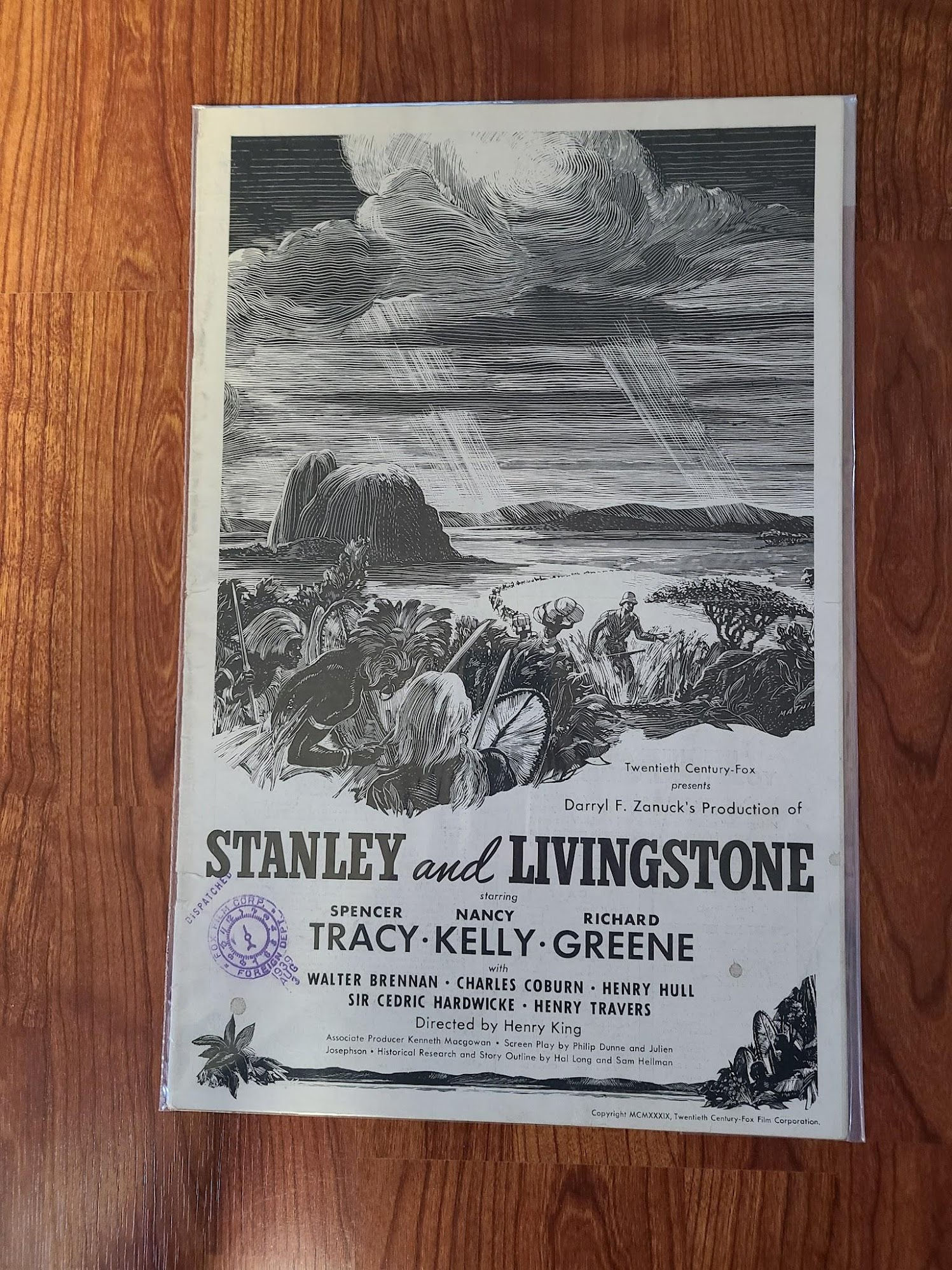 Stanley And Livingstone 1939 Press Books
