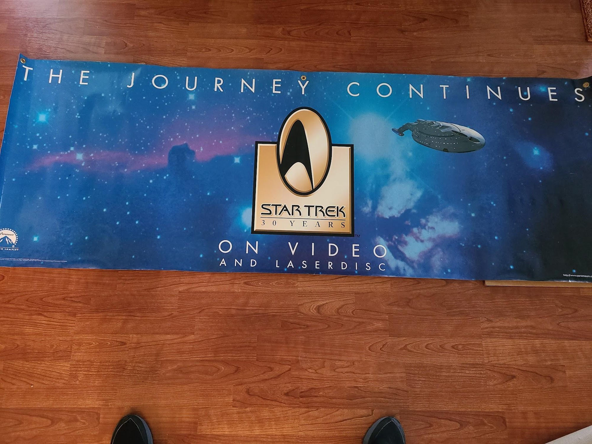 Star Trek 30th Anniversary 1996 UK/US 30x40
