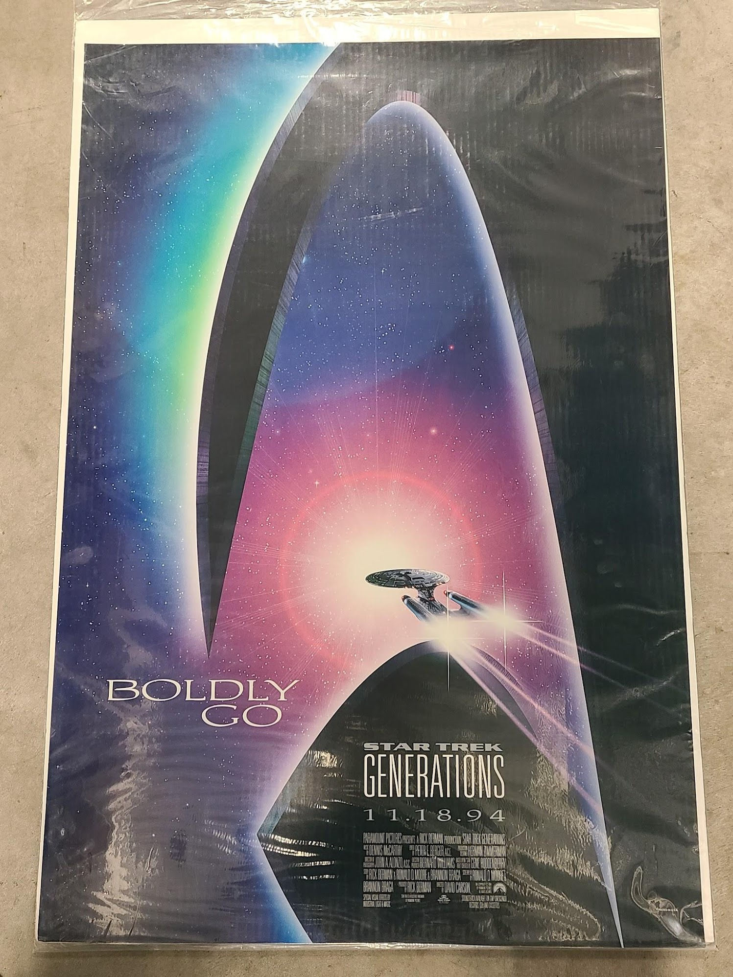 Star Trek Generations 1994 1 Sheets/US