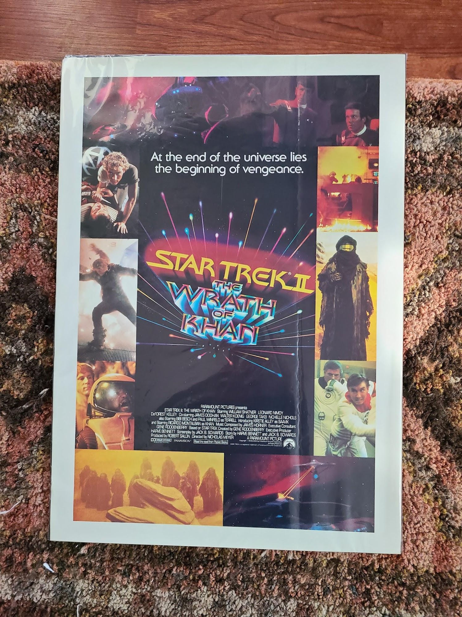 Star Trek II: The Wrath Of Khan 1982 Window Cards
