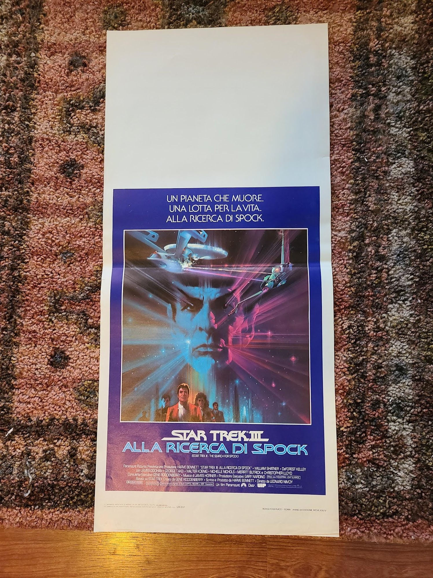 Star Trek III: The Search For Spock 1984 Locodina