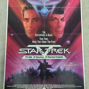 Star Trek V: The Final Frontier 1989 1 Sheets/US