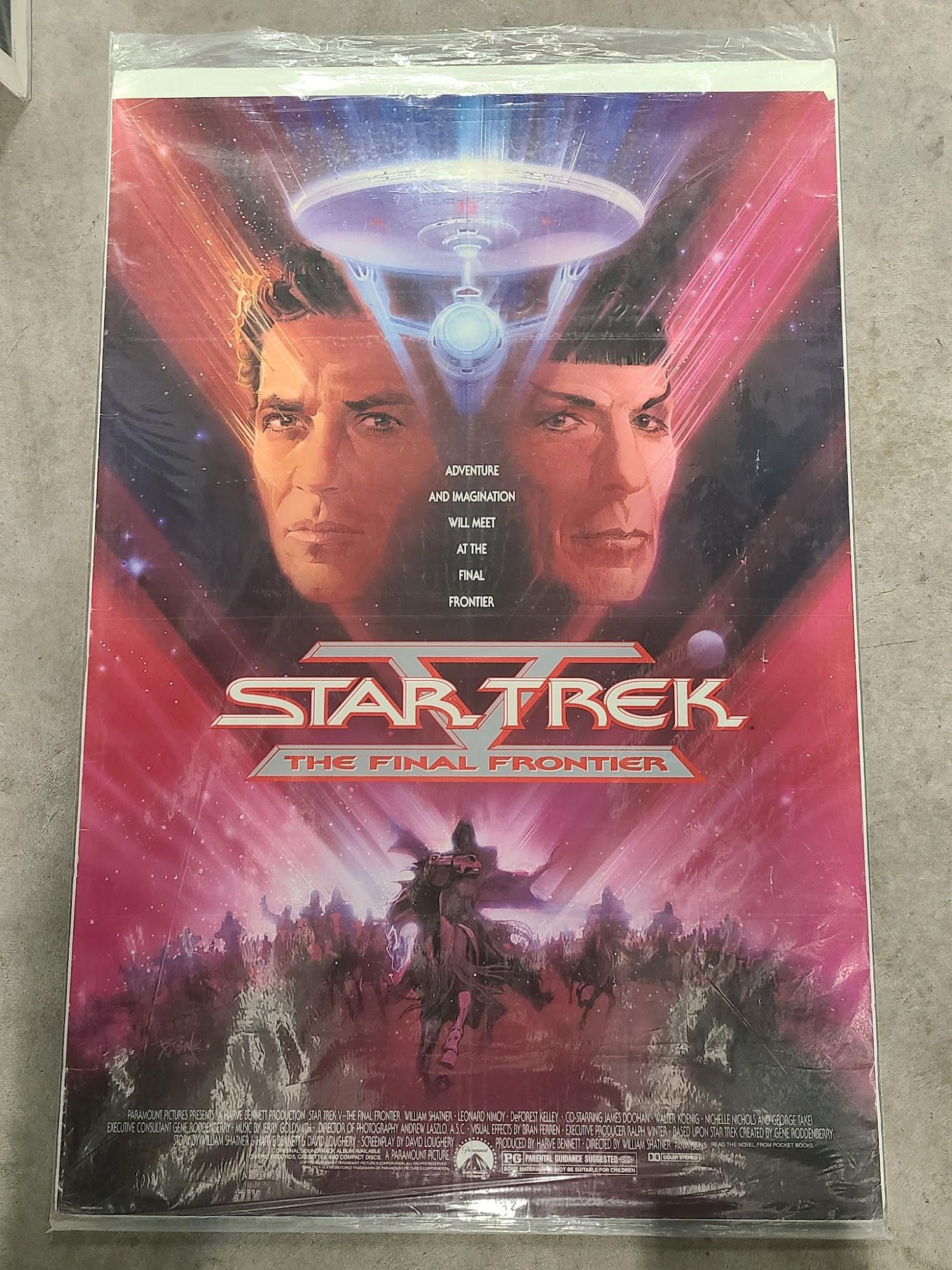 Star Trek V: The Final Frontier 1989 1 Sheets/US