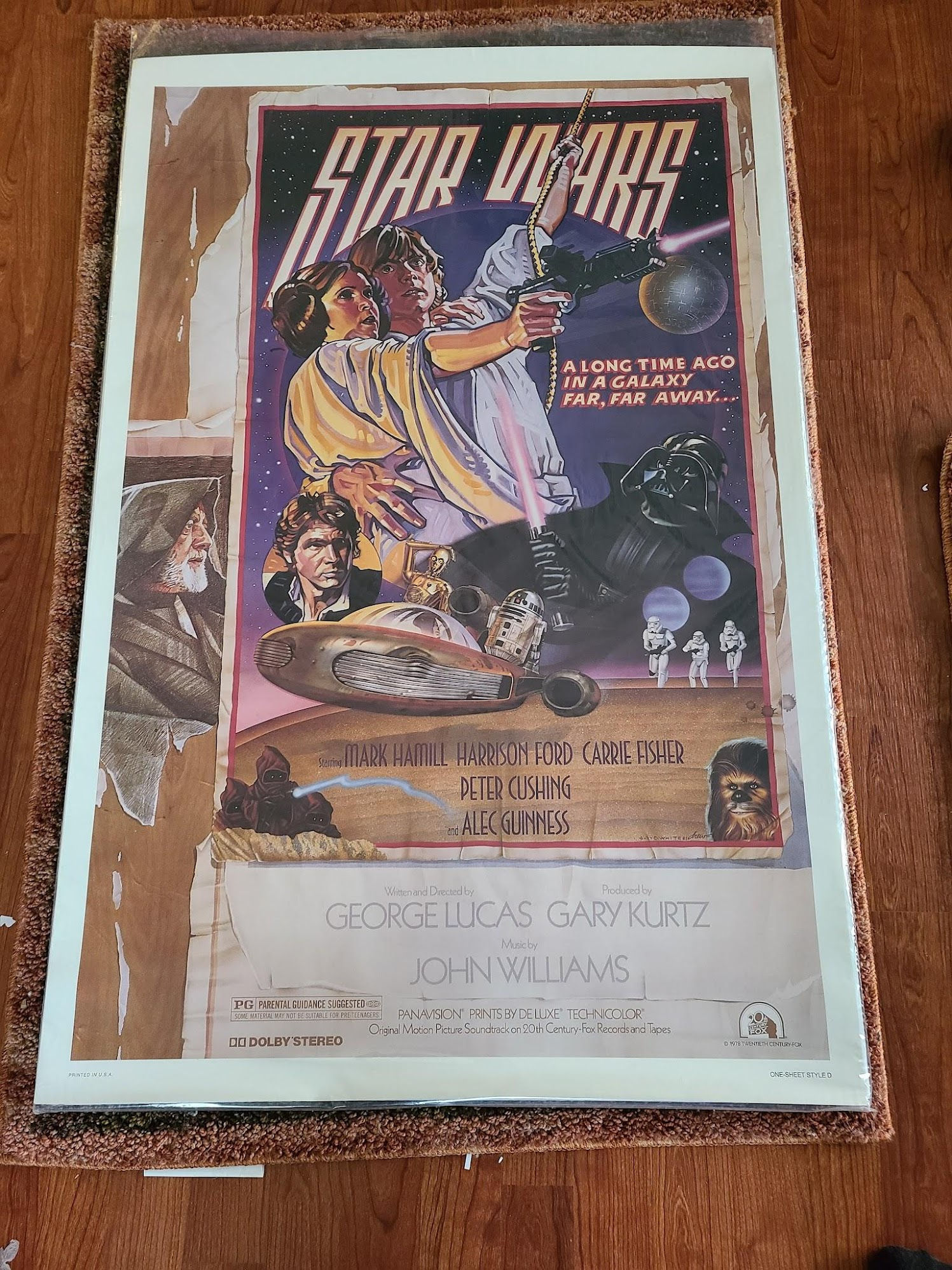 Star Wars 1977 1 Sheets/US