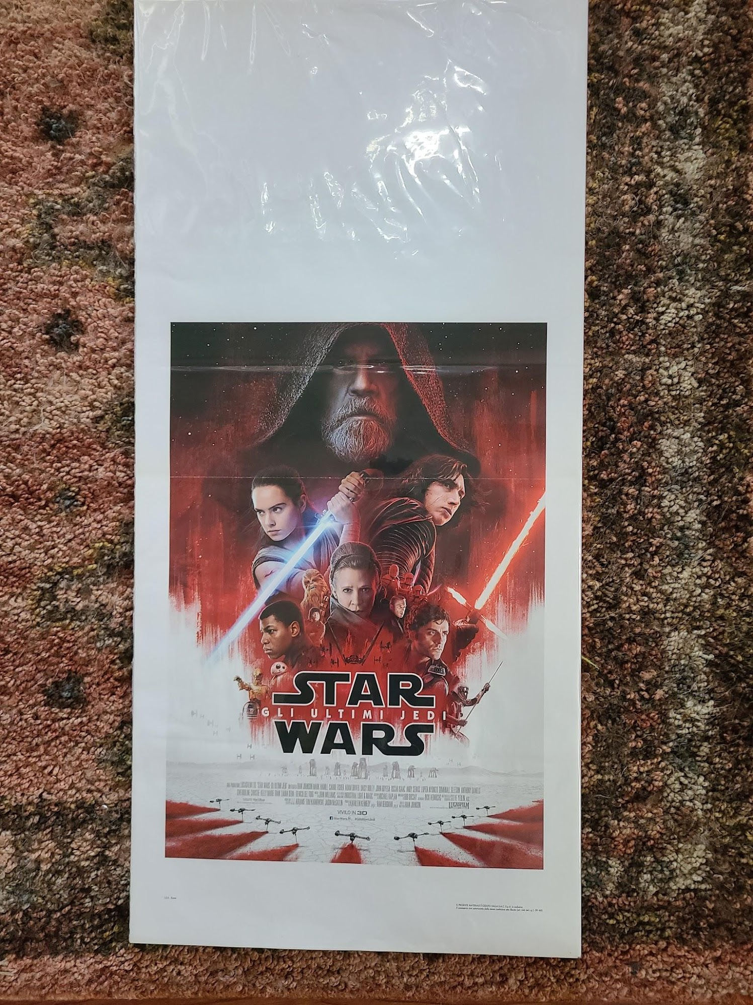 Star Wars: The Last Jedi 2017 Locodina