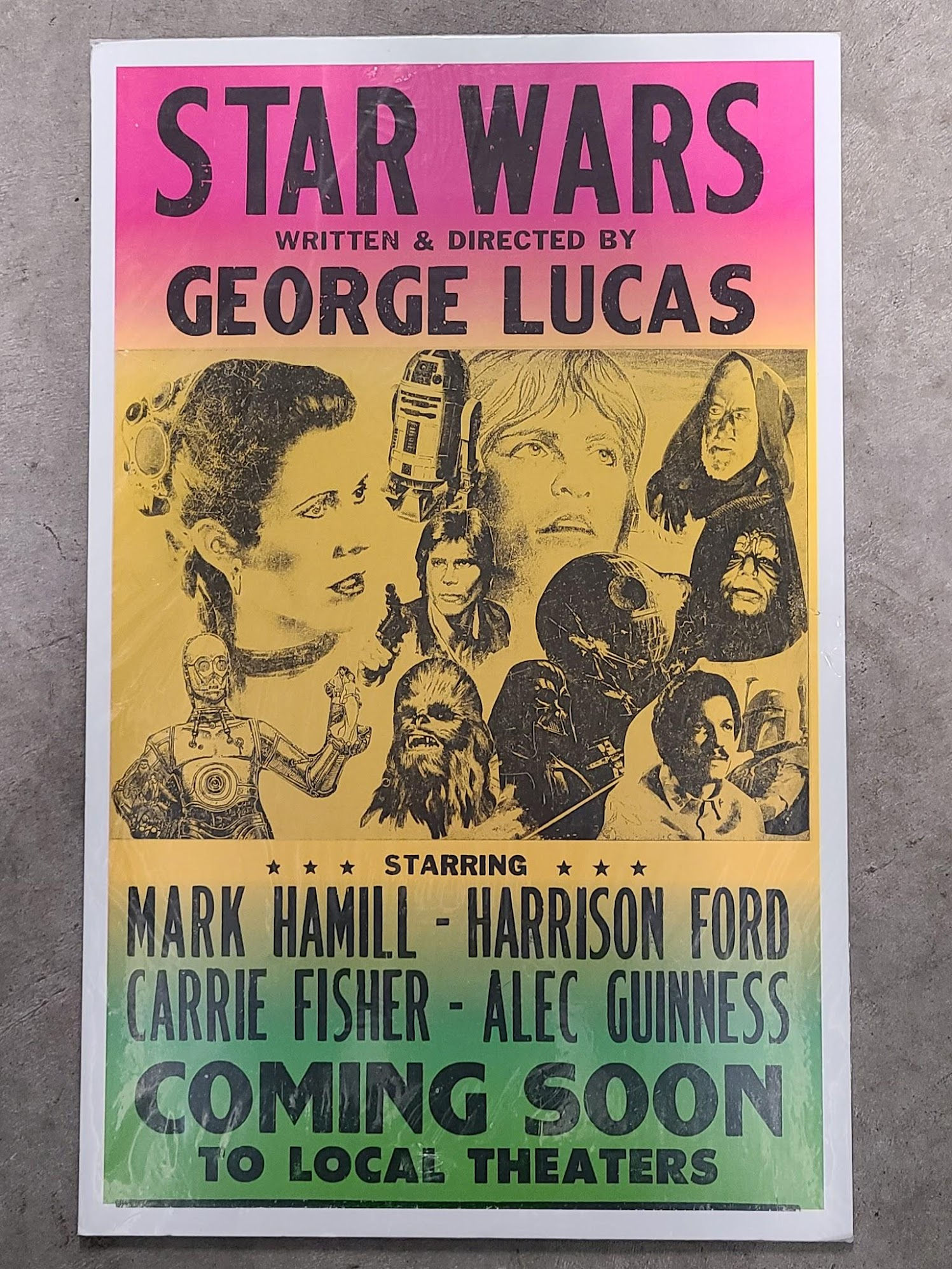 Star Wars 1977 Window Cards
