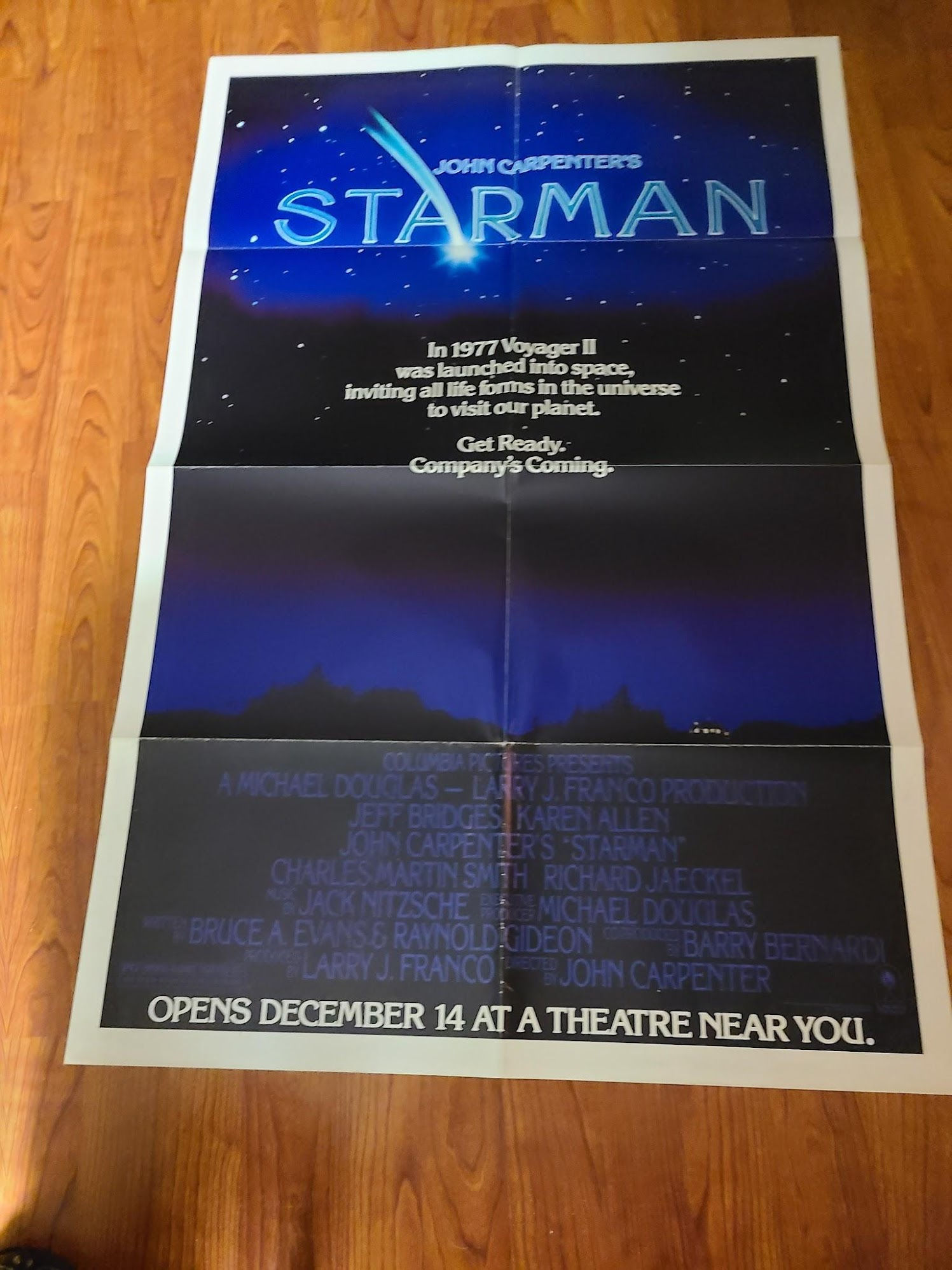 Starman 1984 1 Sheets/US