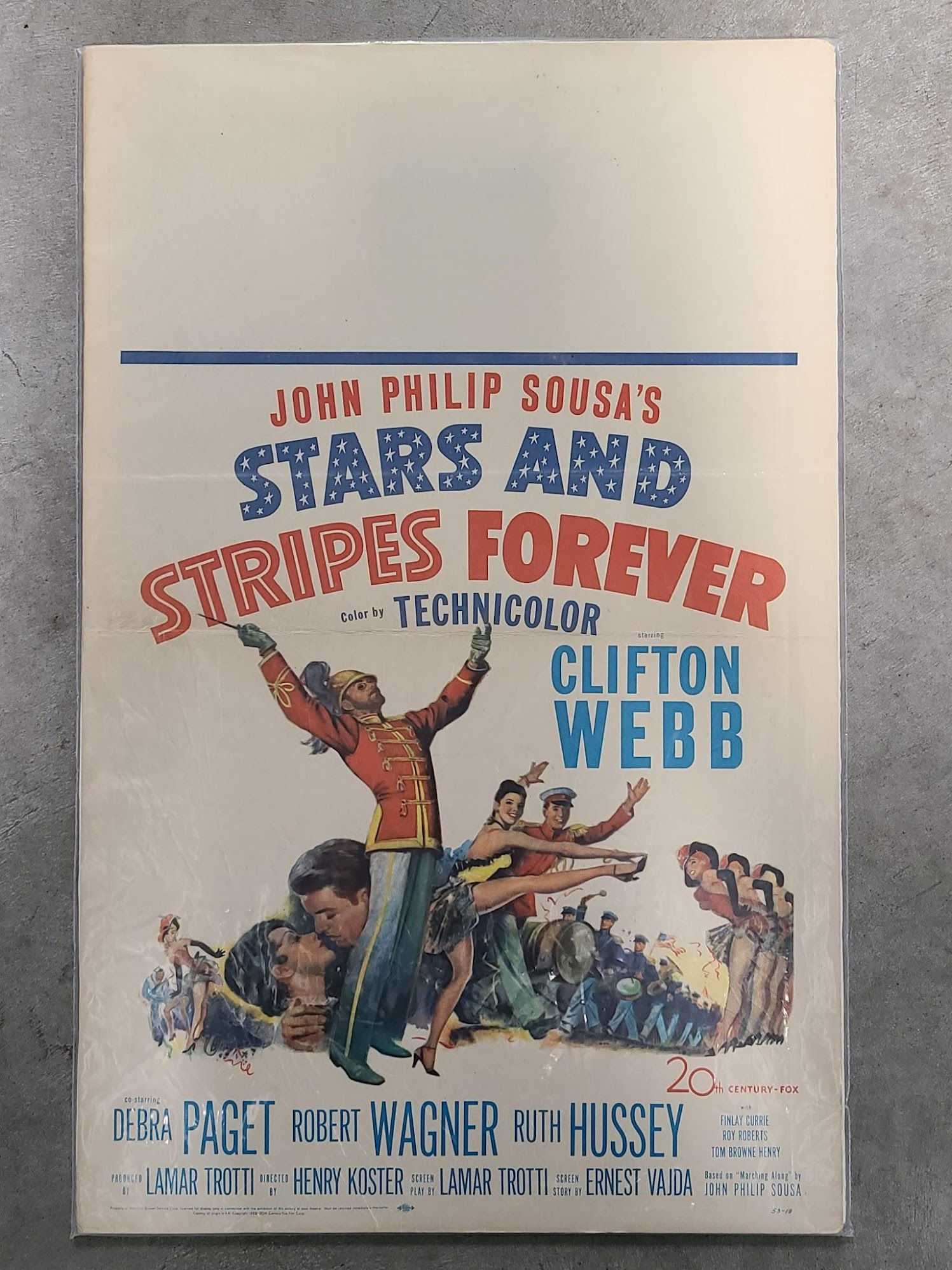 Stars And Stripes Forever 1952 Window Cards