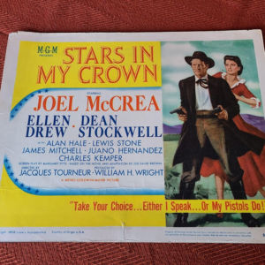 Stars In My Crown 1950 Western Lobby Cards
