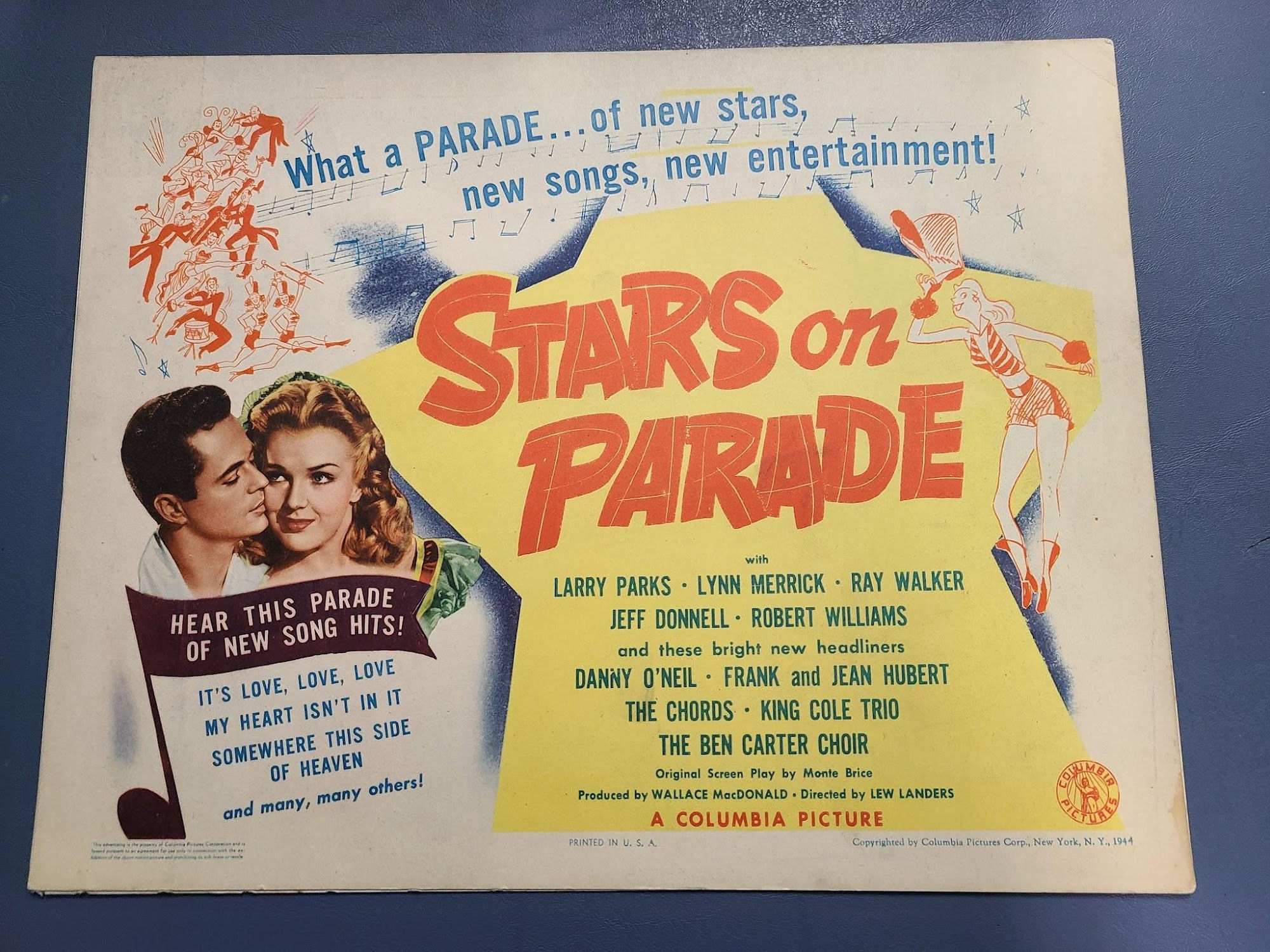 Stars On Parade 1944 Title Cards