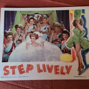 Step Lively 1944 General Lobby Cards