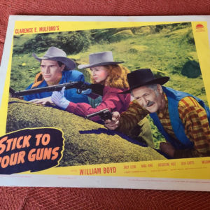 Stick To Your Guns 1941 Western Lobby Cards