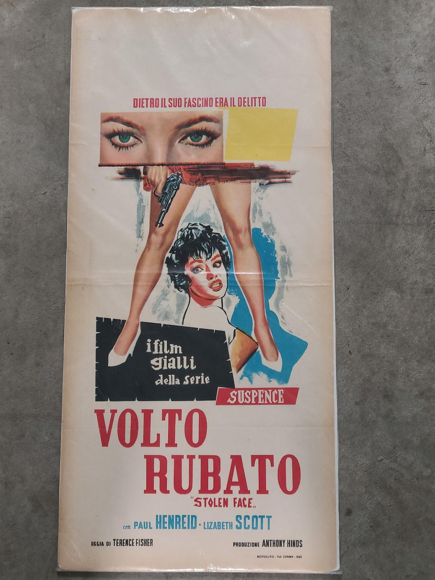 Stolen Face 1952 Locodina