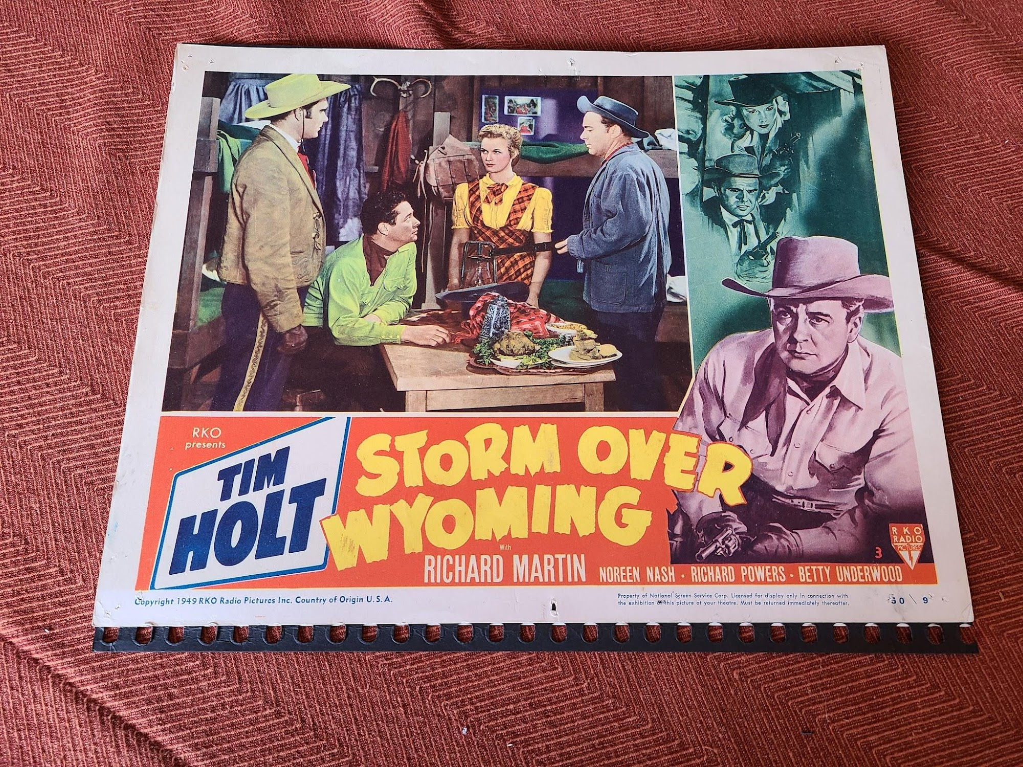 Storm Over Wyoming 1950 Western Lobby Cards