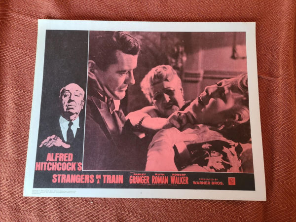 Strangers On A Train 1951 General Lobby Cards
