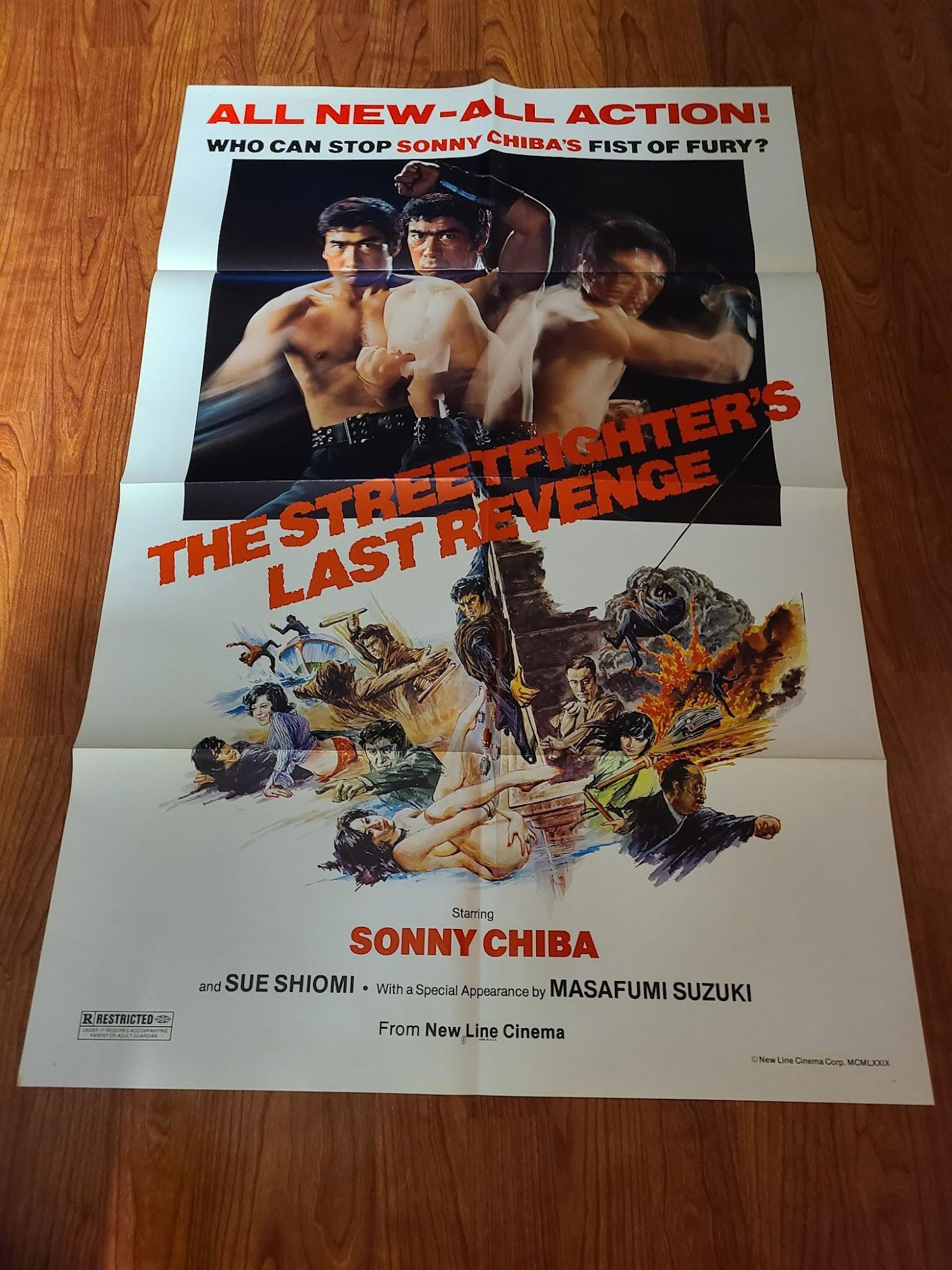 Street Figher- Last Revenge 1979 1 Sheets/US