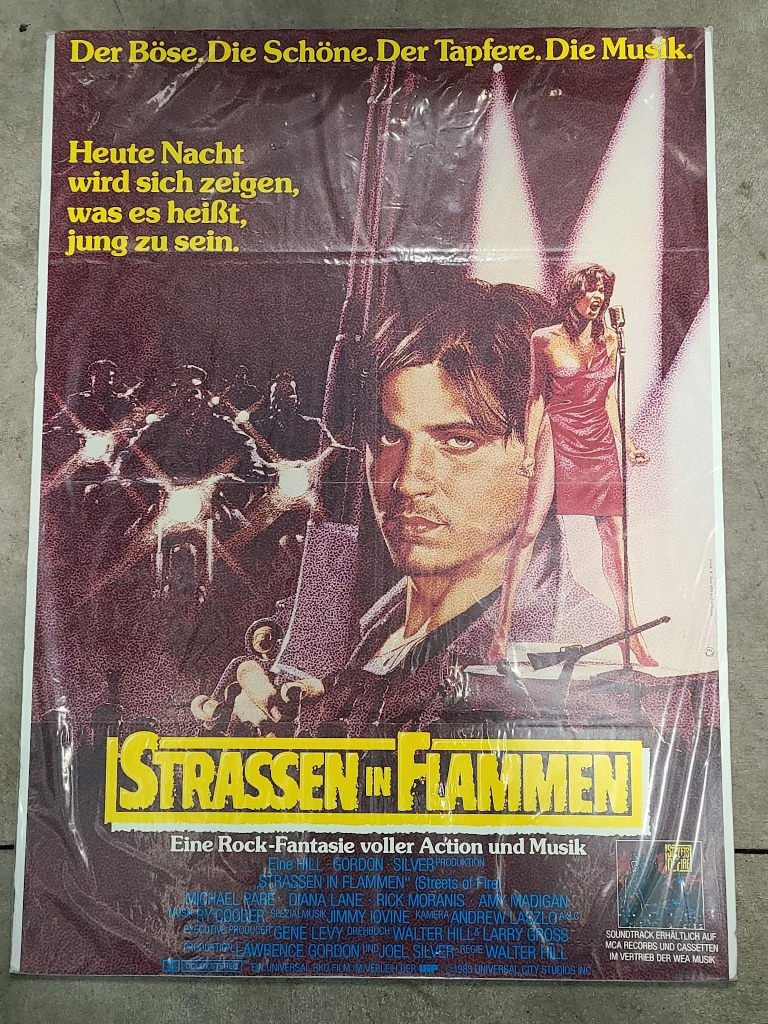 Streets Of Fire 1984 German