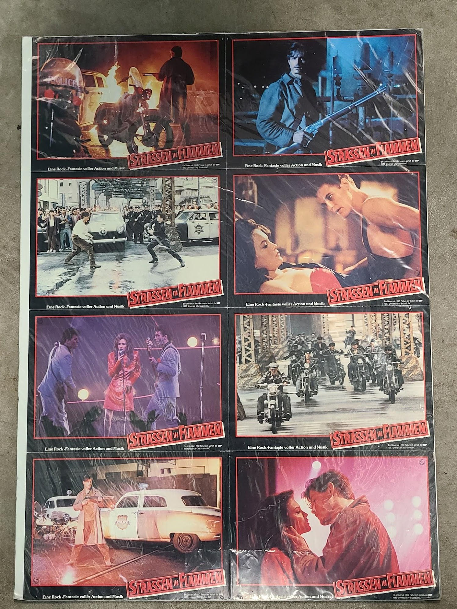Streets Of Fire 1984 German