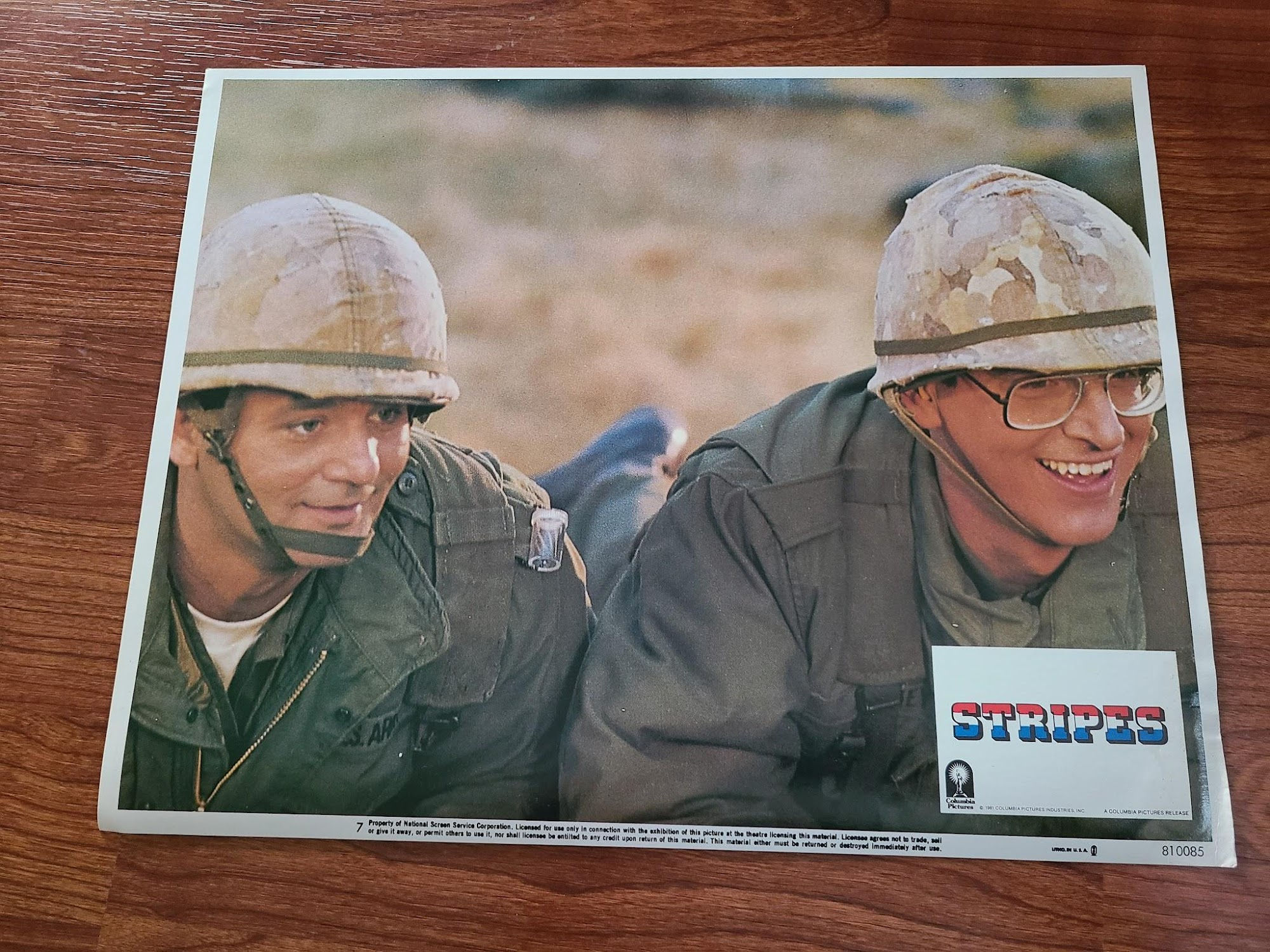 Stripes 1981 General Lobby Cards