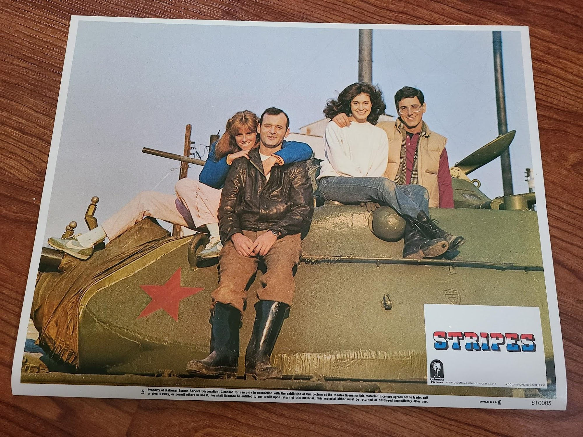 Stripes 1981 General Lobby Cards