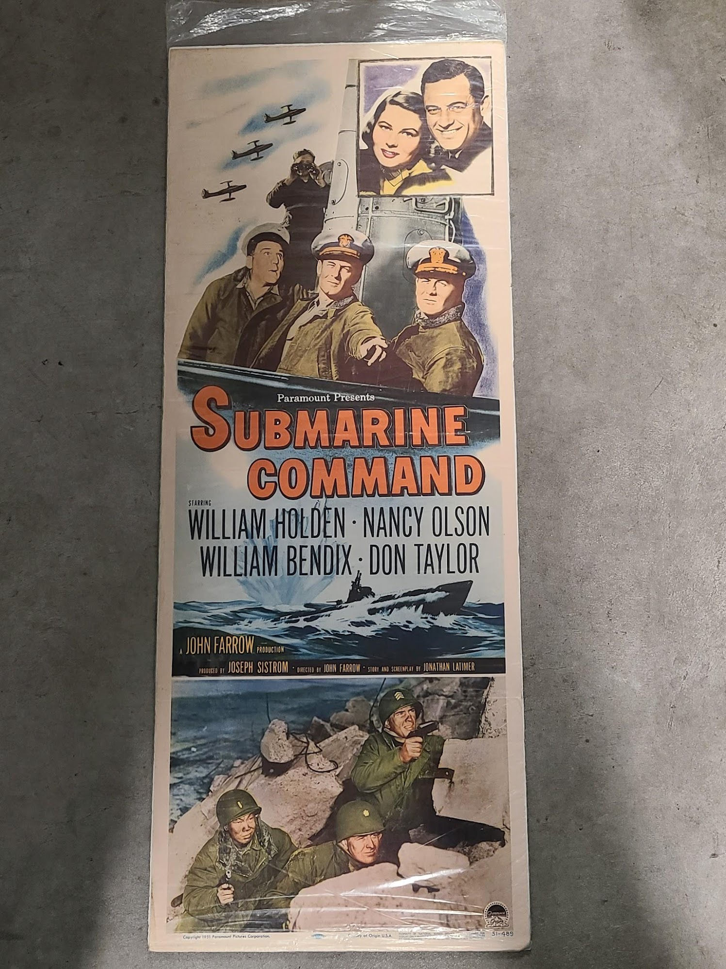 Submarine Command 1951 Inserts