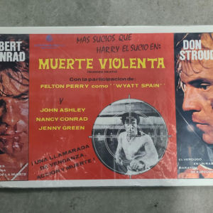Sudden Death 1977 Mexican Lobby Cards