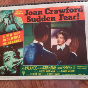Sudden Fear 1952 General Lobby Cards