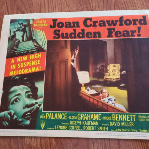 Sudden Fear 1952 General Lobby Cards