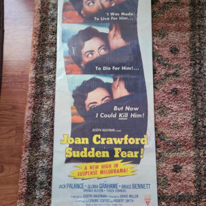 Sudden Fear 1952 Inserts