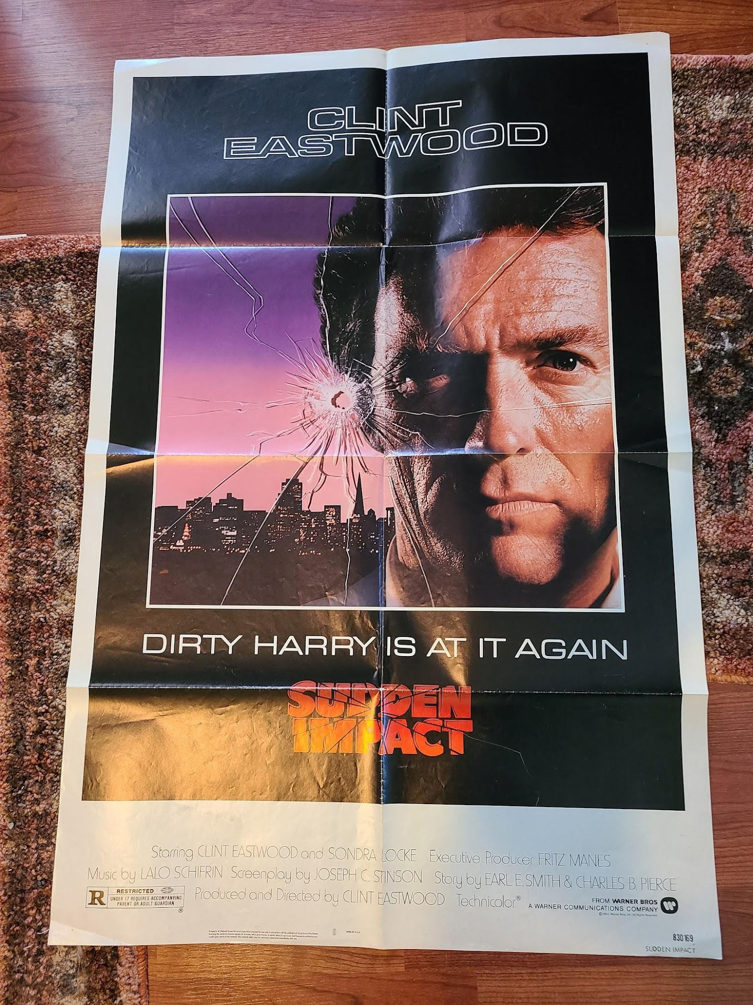 Sudden Impact 1983 1 Sheets/US