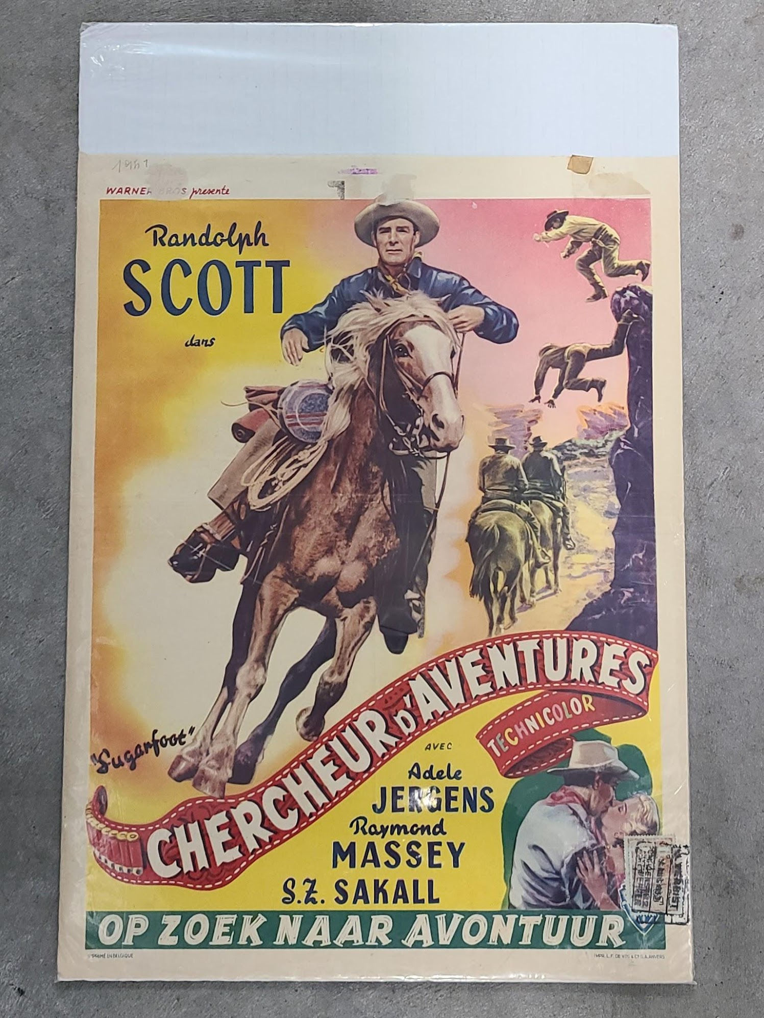 Sugarfoot 1951 Belgium