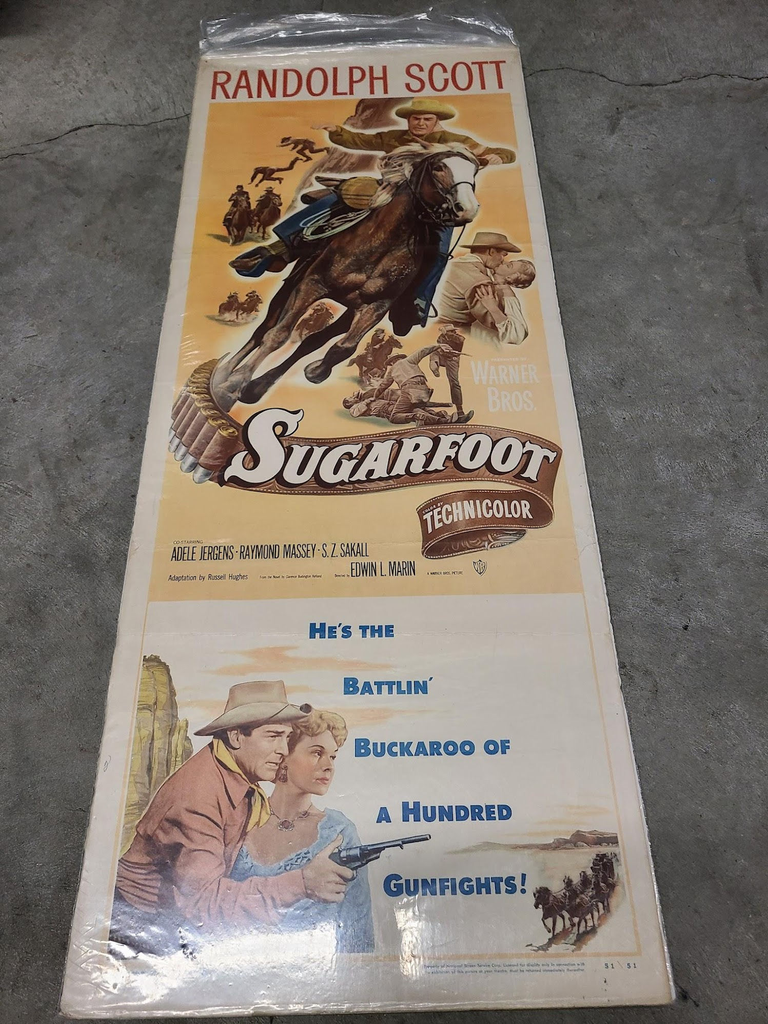 Sugarfoot 1951 Inserts