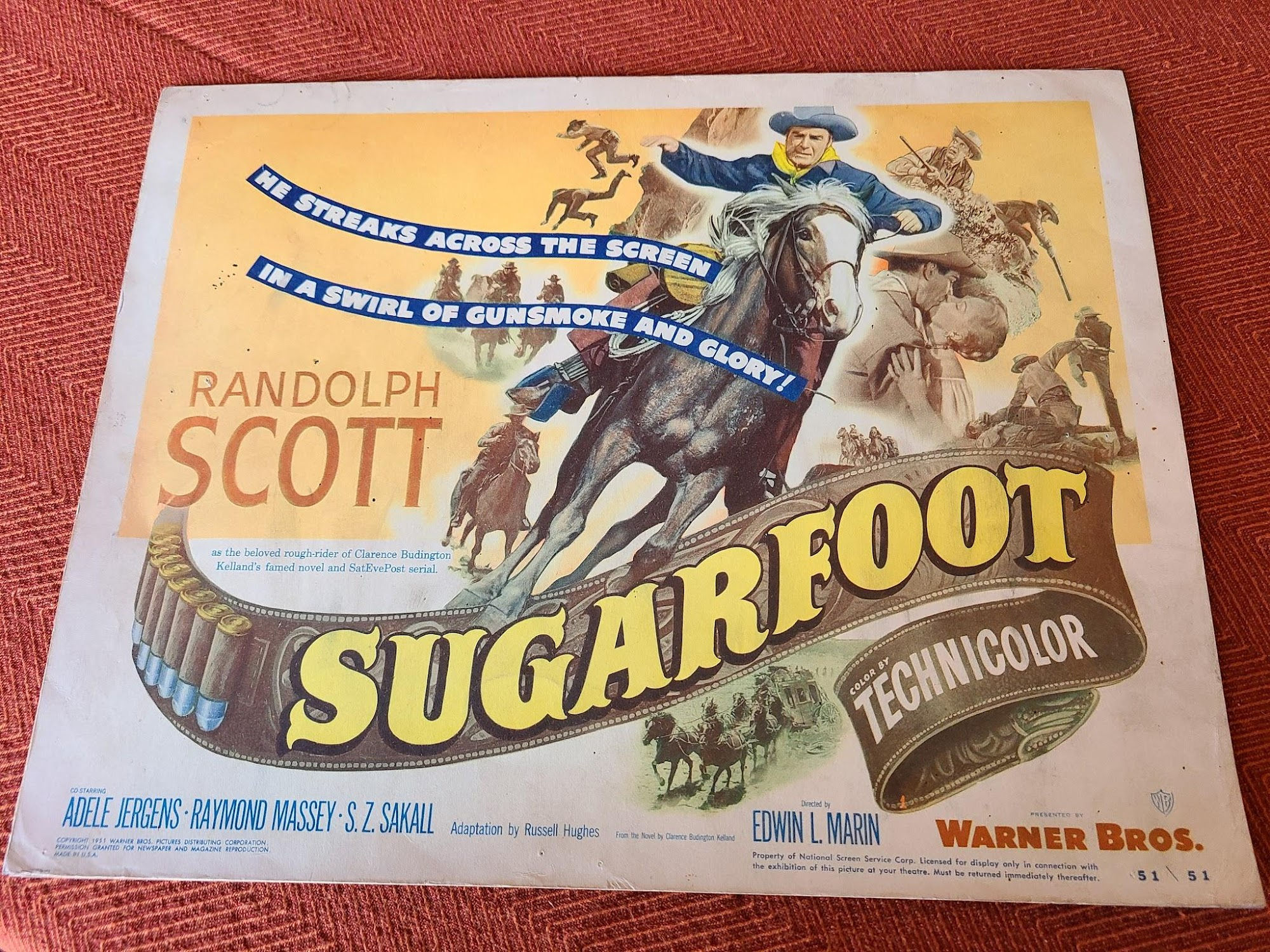 Sugarfoot 1951 Western Lobby Cards