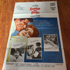 Summer and Smoke 1961 1 Sheets/US