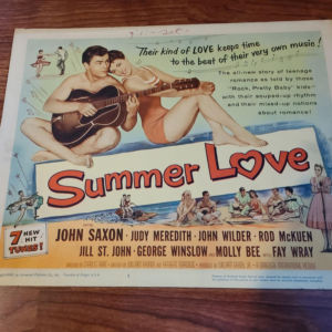Summer Love 1958 Title Cards