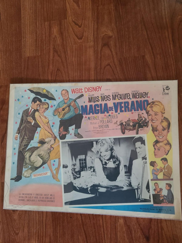 Summer Magic 1963 Mexican Lobby Cards