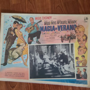 Summer Magic 1963 Mexican Lobby Cards