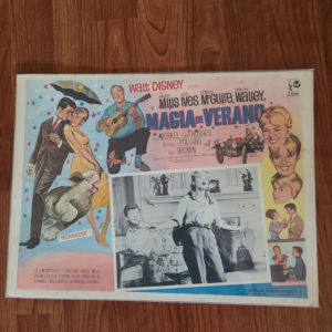 Summer Magic 1963 Mexican Lobby Cards