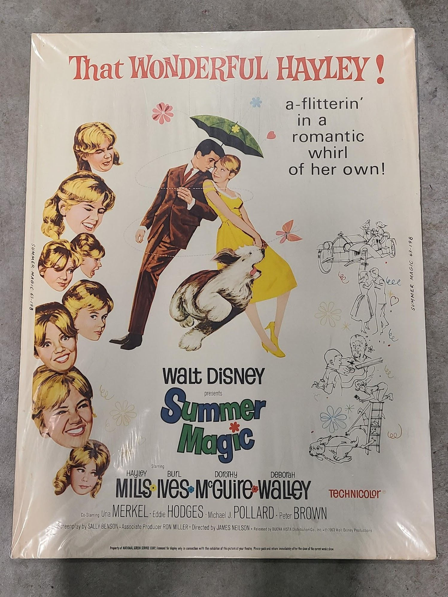 Summer Magic 1963 UK/US 30x40