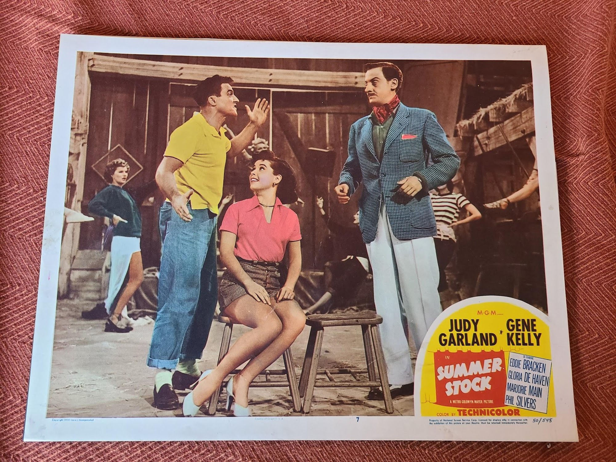 Summer Stock 1950 General Lobby Cards