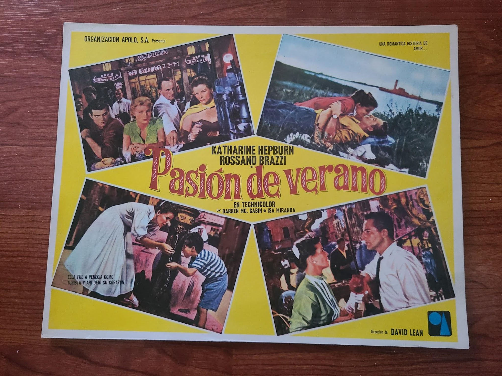 Summertime 1955 Mexican Lobby Cards